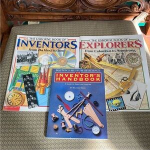Usborne Book Collection on Inventors and Explorers